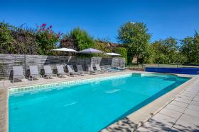 Large charming property divided into five houses for sale