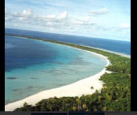 For sale Manuhangi Atoll with its private lagoon and pink sand beaches