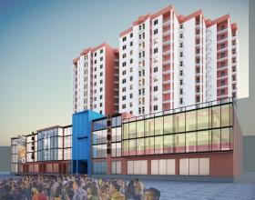 Apartment in a new building in Batumi