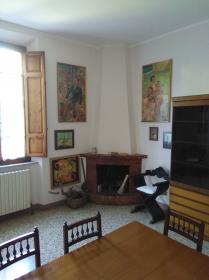 Villa located in a medieval village in Tuscany