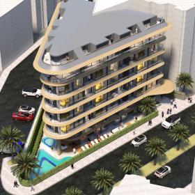 New apartment in a luxury residential complex