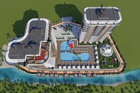 New 1-bedroom apartment for sale in Hills Mahmutlar