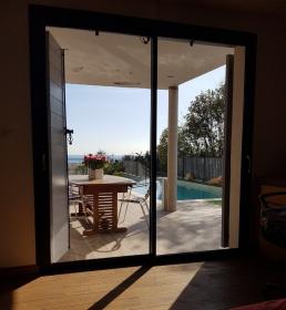 Modern villa on the French Riviera with sea view