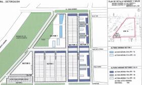 Land with approved construction project for sale
