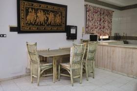 Richly furnished apartment