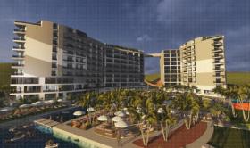 For sale 5-star hotel under construction with private beach in Margarita Island