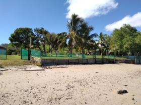 Accès privé à la plage 