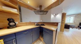 2 room apartment with a large terrace