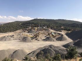 Sale of 23 ha quarry with crushing station currently in operation