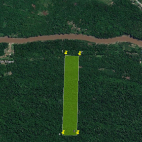 Exquisite land for sale in Iquitos forest near airport