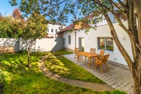 Newly reconstructed house in original style with modern elements in Liboc