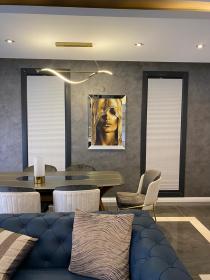 Newly Furnished 4+1 Villa for Sale with Aegean Sea and Wonderful Mountain Views