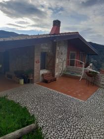 Villa overlooking Sonnino and its surrounding villages