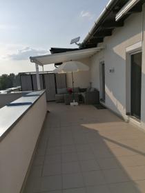 Newly built penthouse apartment