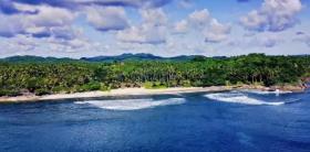 Beach front plot of land on Siargao Island