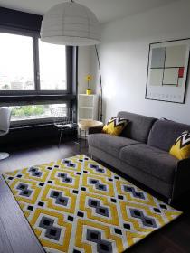 Apartment located on the Front de Seine with large bay window