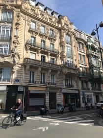 Art Deco buildings in the same block as the apartment in Paris