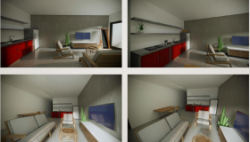 New flats on the first and second floor with large terraces