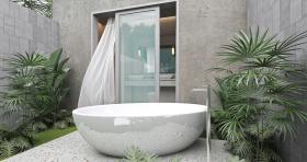 New villa under construction - luxury design
