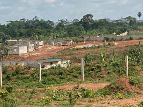 2 plots of building land for sale in the village of Tsinga