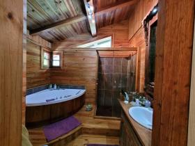 For sale unique luxury furnished chalet on 5.7 ha