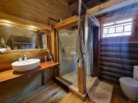 Unique log cabin for sale in Farino