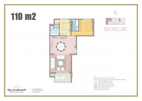 Fully furnished two-bedroom apartments on the first line of Adriatic Sea