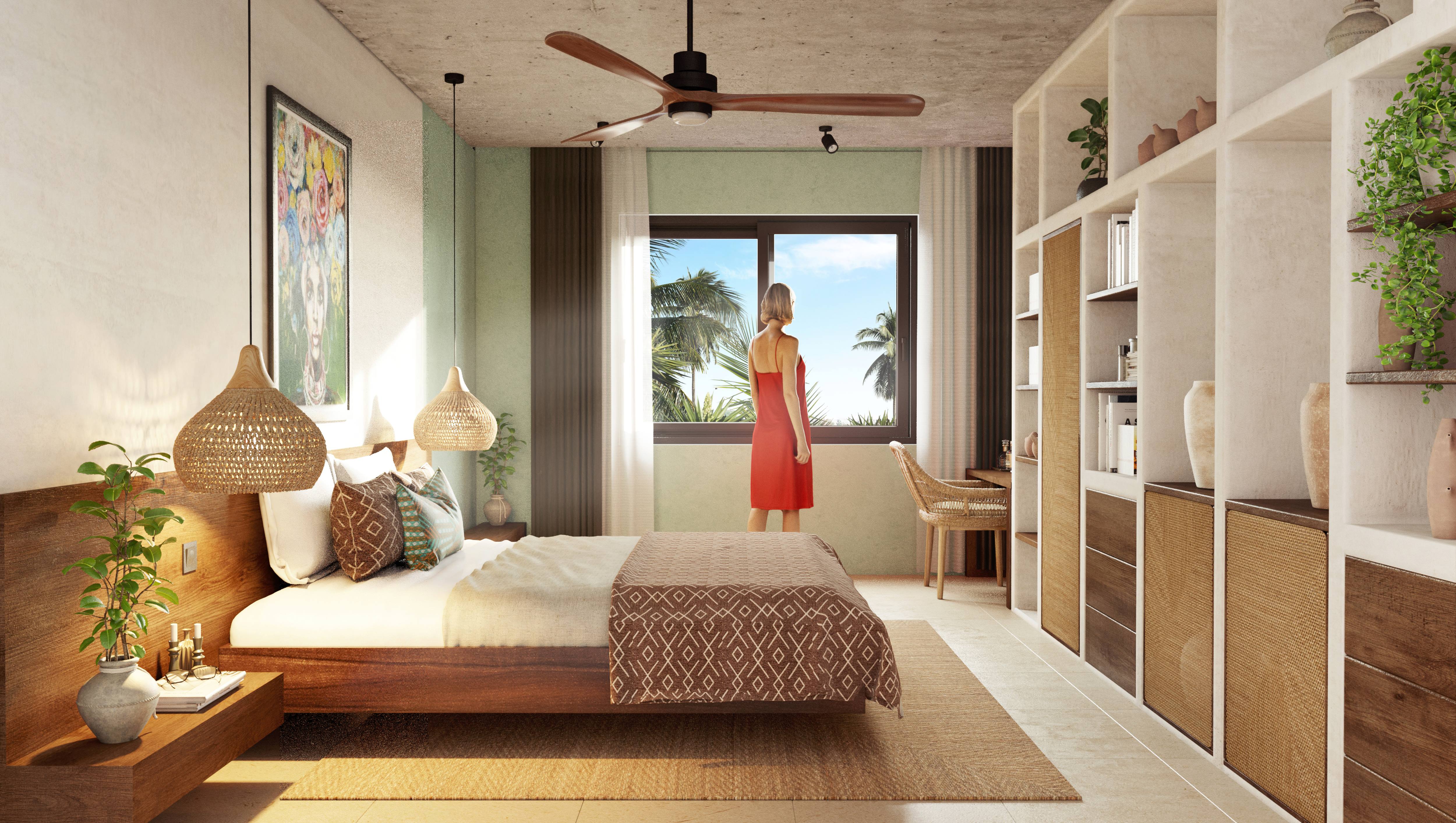 Magnificent 4-room duplex in Paje