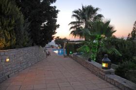 Italian designed villa 450 m2 surrounded by 17000 m2 of lush green natural landscape and 360° view