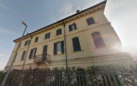 Apartment inside a charming villa in art nouveau style