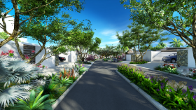 Closest to the center of Grand Baie private villa for purchase to foreigners