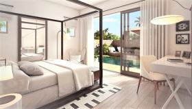 3-bedroom house with swimming pool and landscaped garden
