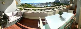 Beautiful 3 rooms apartment, perfect condition, panoramic sea view