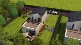 New 4-room house in the heart of the largest economic center of Southern Corsica