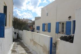 House Santorini island  in Megalochori village