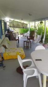 House in Rangiroa in French Polynesia