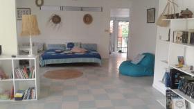 House in Rangiroa in French Polynesia