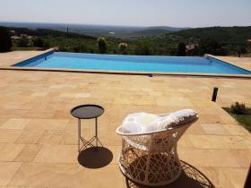House built on a hill with stunning views