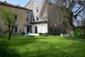 Beautiful old home, decoration and designer furniture, park
