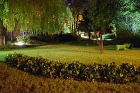 Beautiful old home, decoration and designer furniture, park