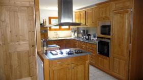 Semi-detached chalet in a ski resort