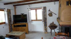 Semi-detached chalet in a ski resort